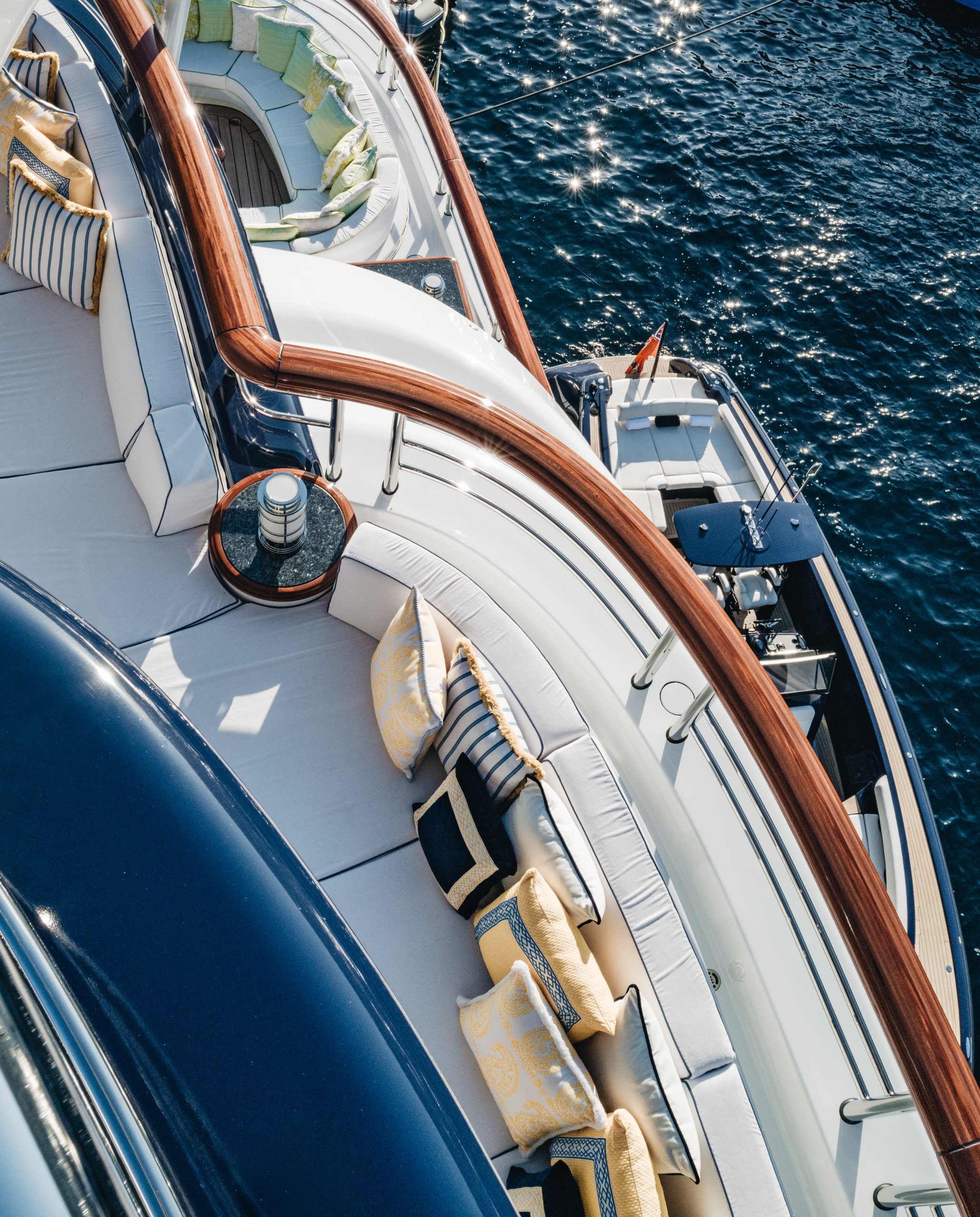 Angled view from yacht-Selling a yacht-Kitson Yachts