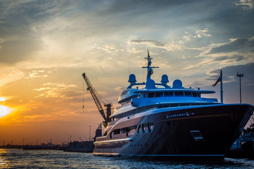 View of luxury yacht-Luxury Yacht Management-Kitson Yachts