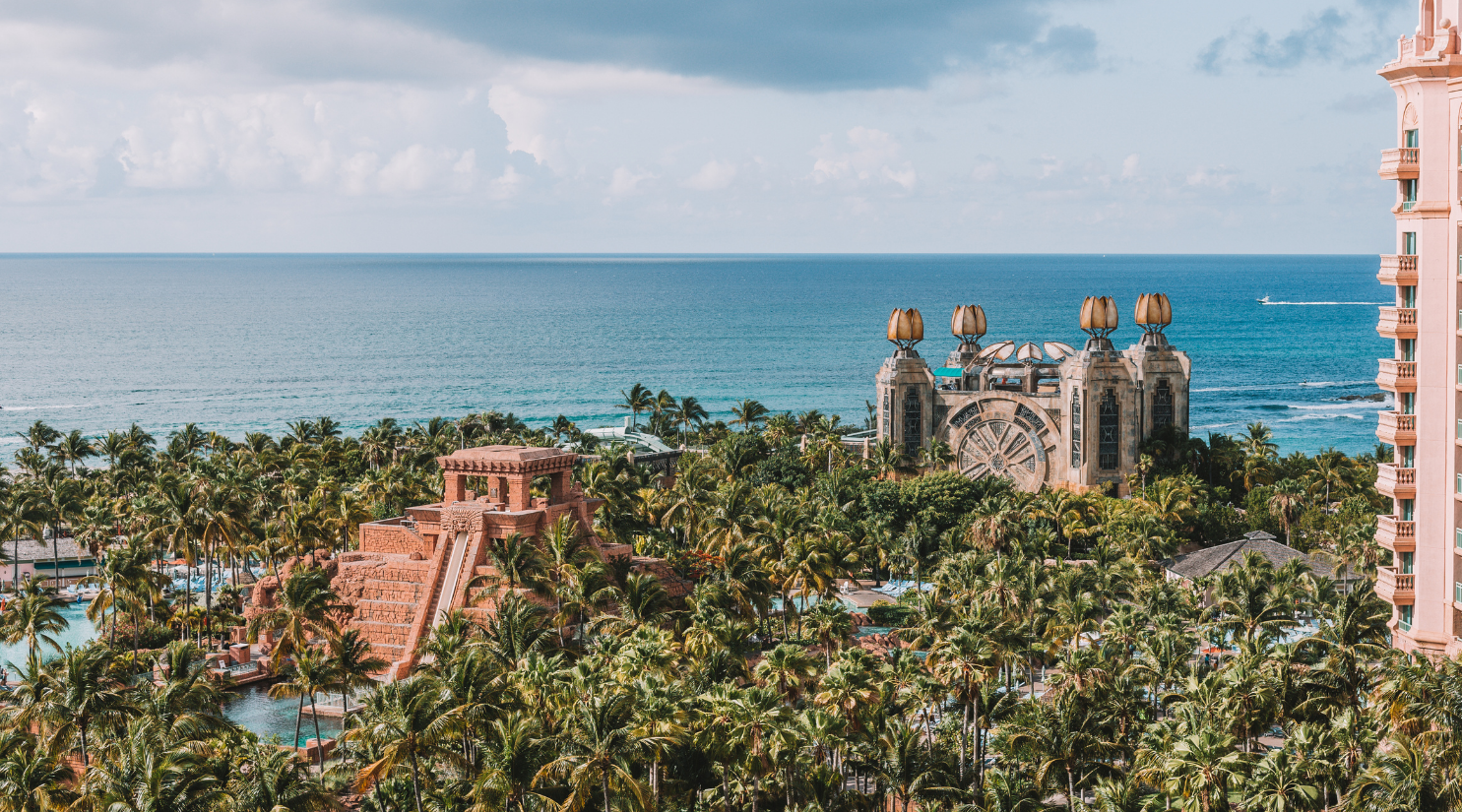 The Atlantis resort is a premier destination in the Caribbean.